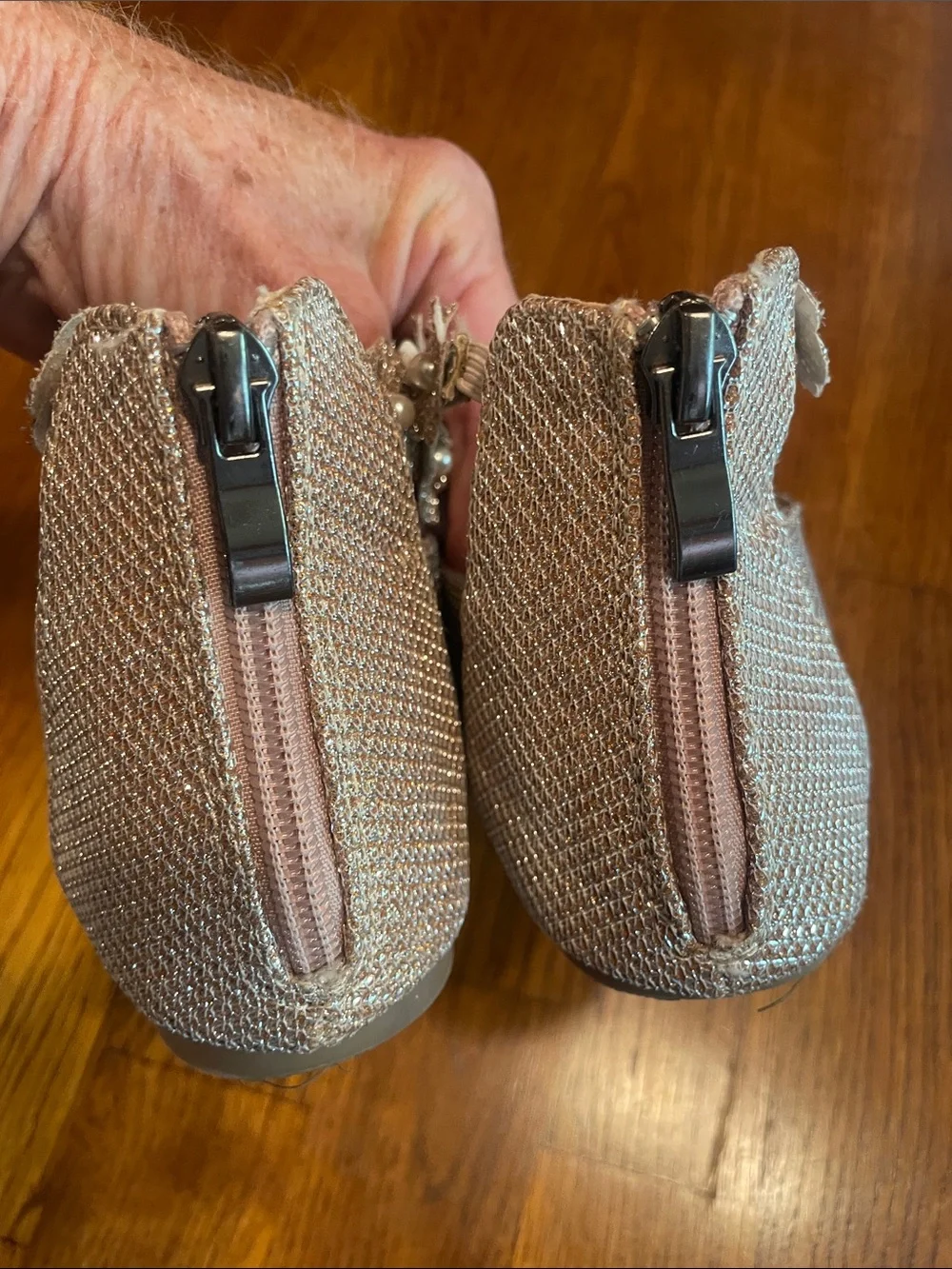 Trary Girls Ballerina Flats - siz 4